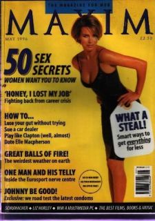 maxim 13 early issue elle macpherson helena christensen from united
