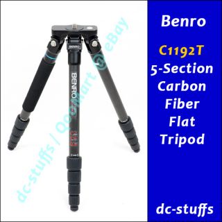 Benro C1192T Carbon Flat Tripod Leg Tripod Monopod 2in1