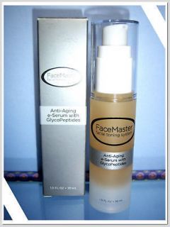 facemaster anti aging e serum with glycopeptides 1oz from canada