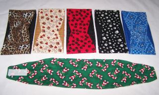 Dog Belly Bands Wraps Diapers Padded 5 1 Free Holiday Band Size Large 