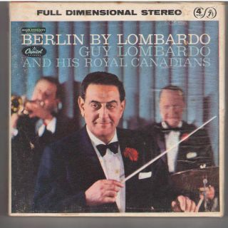 Irving Berling by Guy Lombardo Reel to Reel 4 Track Tape