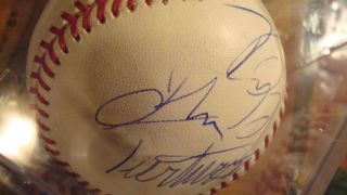 Multi Celebrity Signed Autographed Baseball Chevy Chase