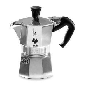 Bialetti Moka Express Stovetop Espresso Maker Pot Coffee Latte 1 cup 