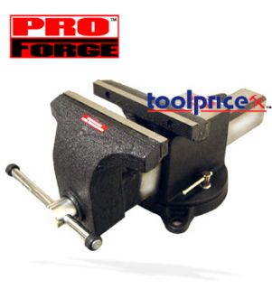 New Proforge 8 Steel Bench Vise Pipe Clamp Free SHIP