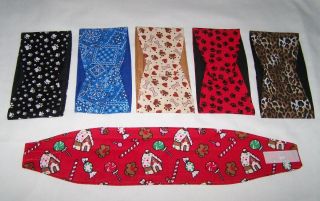 DOG BELLY BANDS WRAPS NOT PADDED 5 1 FREE HOLIDAY BAND SIZE LARGE
