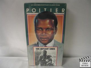 Defiant Ones The VHS New Sidney Poitier Tony Curtis