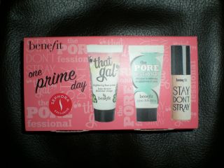 Benefit Cosmetics One Prime Day   Three Popular Minis in one kit  RV 