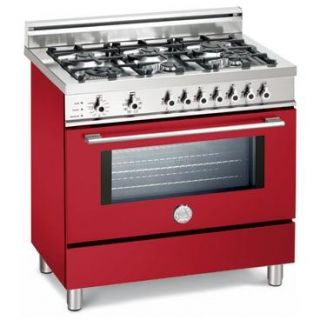 36 dual fuel range convection oven red self clean x366pirro
