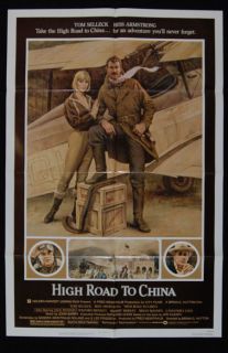   to China 1983 Tom Selleck Bess Armstrong Original Movie Poster