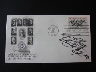 Ben E King Autographed First Day of Issue Cachet