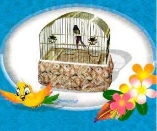 JT Bird Cage Seed Catcher 12x18 Asst Color Fabric Cover
