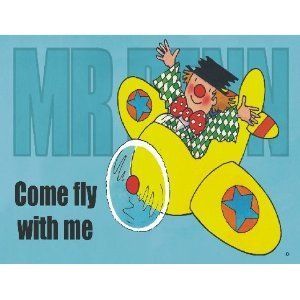 2667 Come Fly with Me Funny Mr Benn Retro TV Cartoon Character