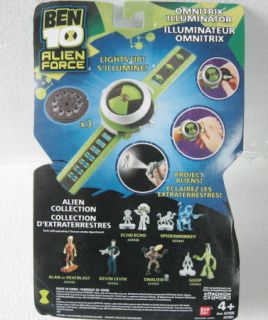 Ben 10 Alien Force Omnitrix Illumintator Projector Deluxe Watch Watch 