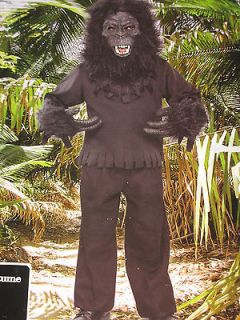 Gorilla Costume includes mask, top and hands. NEW. Retail $49.99 Boys 