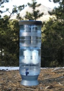 Berkey Light Water Filter Purifier with 2 Fluoride Filters