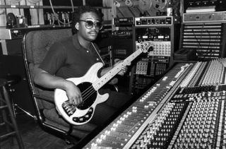 great shot of legendary bassist and producer bernard edwards he worked 