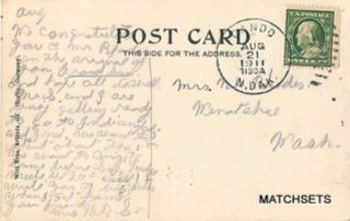   BERLING GERMANY. There is correspondence on back of postcard