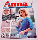 Anna Burda Knitting & Needlecrafts Magazine No. 7 July 1987