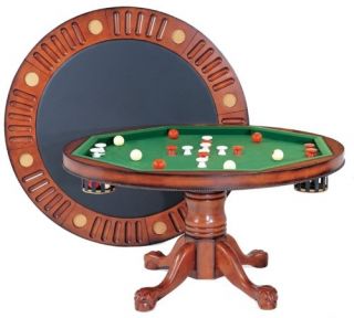   Game Table by Berner Billiards Bumper Pool, Poker & Dining Table