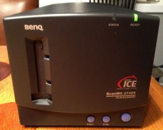 BenQ Scanwit 2740s 35mm Film Scanner w Digital Ice and Photoshop 