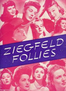 Milton Berle Ziegfeld Follies Christine Ayres Sue Ryan 1943 Souvenir 