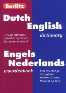 Dic Berlitz Dutch English Dictionary Engels Nederlands Woordenboek 