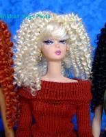 Wig Barbie Size 4 1 2 Spiral Curls Bernadette Blond