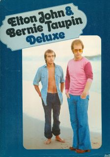 Elton John Bernie Taupin DELUXE songbook sheet music Your Song Rocket 
