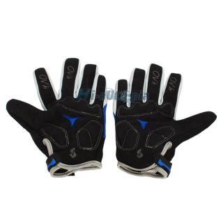 New Cycling Bike Bicycle Windproof Full Finger Warm Gloves Size XL 
