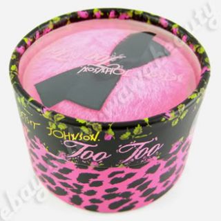 Betsey Johnson Too Too Shimmer Powder with Pink Puff 0.53oz / 15g New 