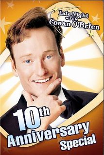 Late Night With Conan OBrien   10th Anniversary Special DVD, 2004 