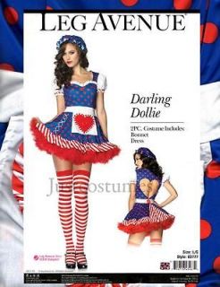 Sexy Darling Dollie Raggedy Ann Rag Doll Womens Adult Halloween 