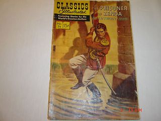 1950 the prisoner of zenda no 76 classics illustrated time