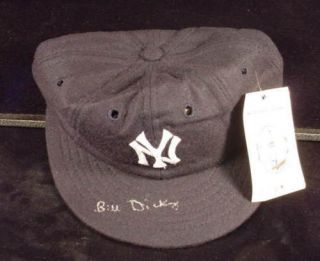 Bill Dickey Autographed Cap Coppertown Collection