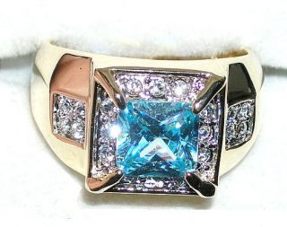 Mens 4 5ctw Birthstone Ring You Pick Size Stone