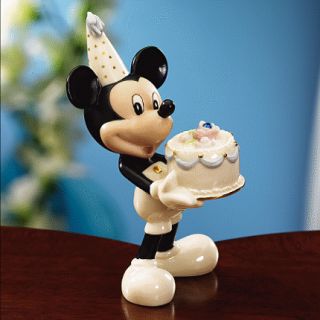 Lenox Mickeys Happy Birthday Birthstone September NIB
