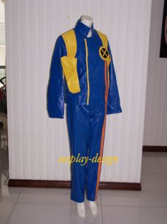 bishop x men cosplay costume d205 clothes material leather clothes 