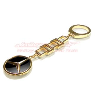  Benz Ladies Gold Key Chain Key Ring Licensed Product Free Gift