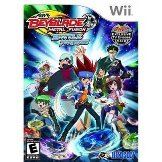 Beyblade Metal Fusion Kids Video Game for Wii
