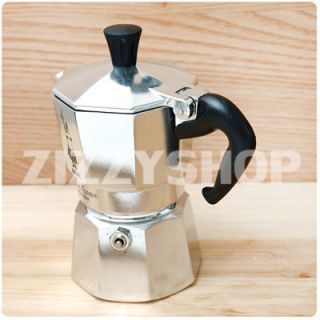 Bialetti Moka Express 3CUP Moka Pot Stove Top Espresso Coffee Maker 