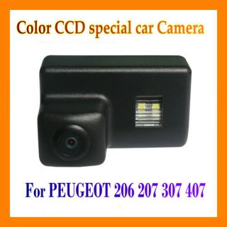 CCD Car Rear View Camera for Peugeot 206 207 307 407
