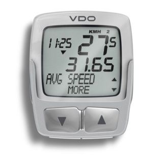 features of vdo c4ds wireless bicycle computer 4 line display and emc 