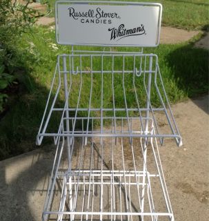 Russell Stover Candy Display Rack Advertising Store Organizer 3 Tier 