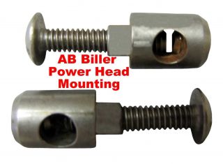 New AB Biller Teak Wood Speargun Power Head Bang Stick Retainer
