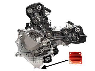 TPO Billet Aluminum Oil Drain Plate Cover Ducati Monster S4RS 