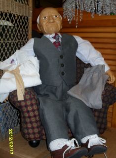 Billie Peppers Old Friends Victorian Old Man Doll