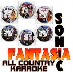 All Country Karaoke 6 CD Disk Music Set 97 CDG Songs 2008 2009 2010 
