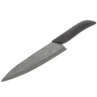 New 7 Chefs Cutlery Ceramic Knife Black 17 7cm Blade