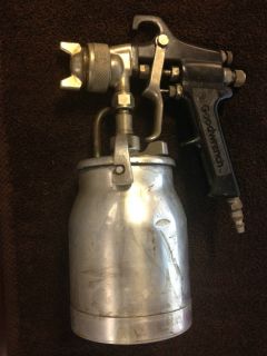 Binks Style Model 7 syphon type spray gun Goodwrench GM Air tool