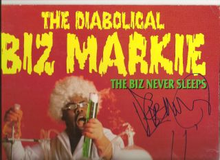 Biz Markie Autograph The Diabolical Biz Markie Yo Gabba Gabba